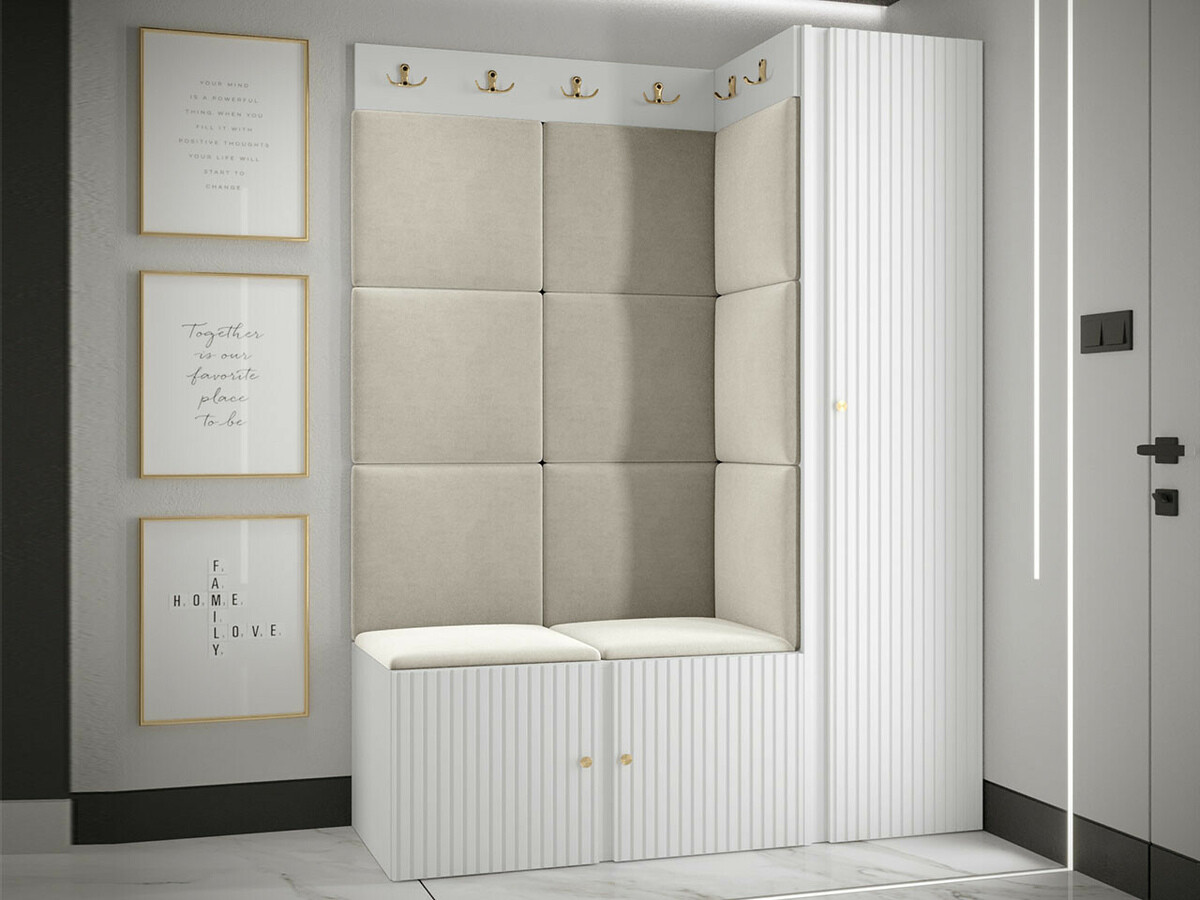 Wardrobe Hartford 393 (White)