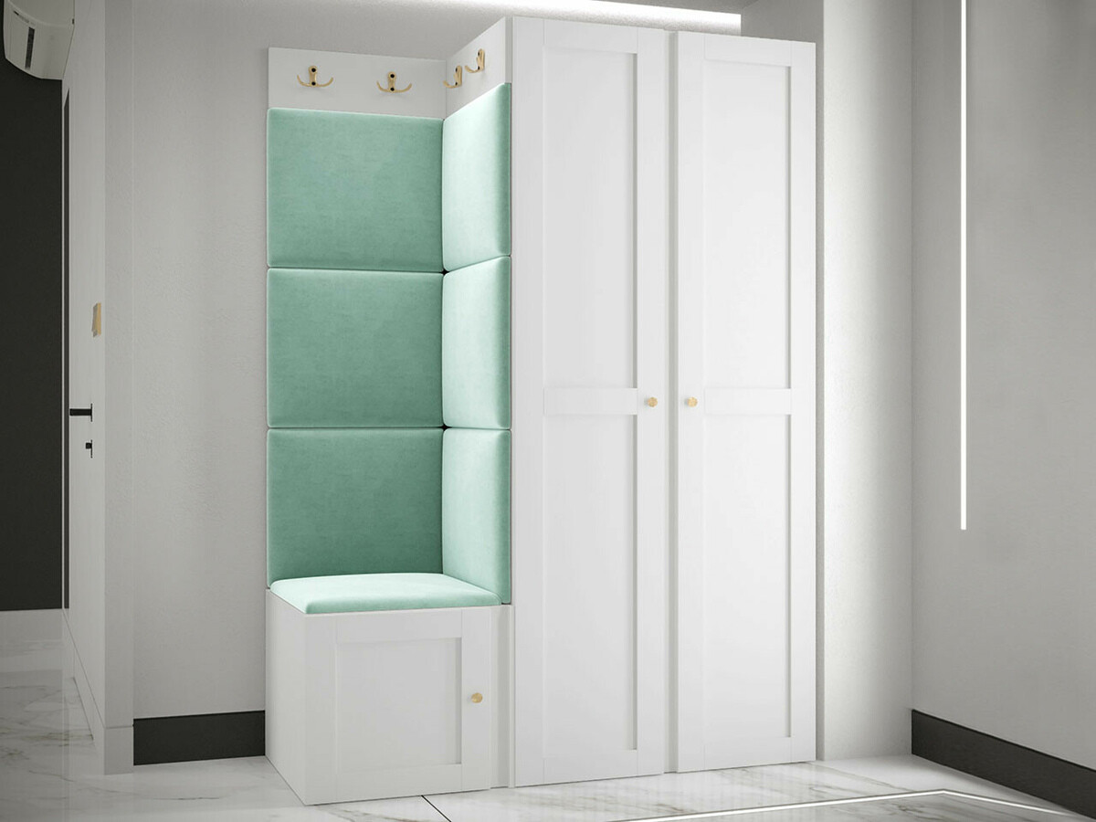 Wardrobe Hartford 394 (White)