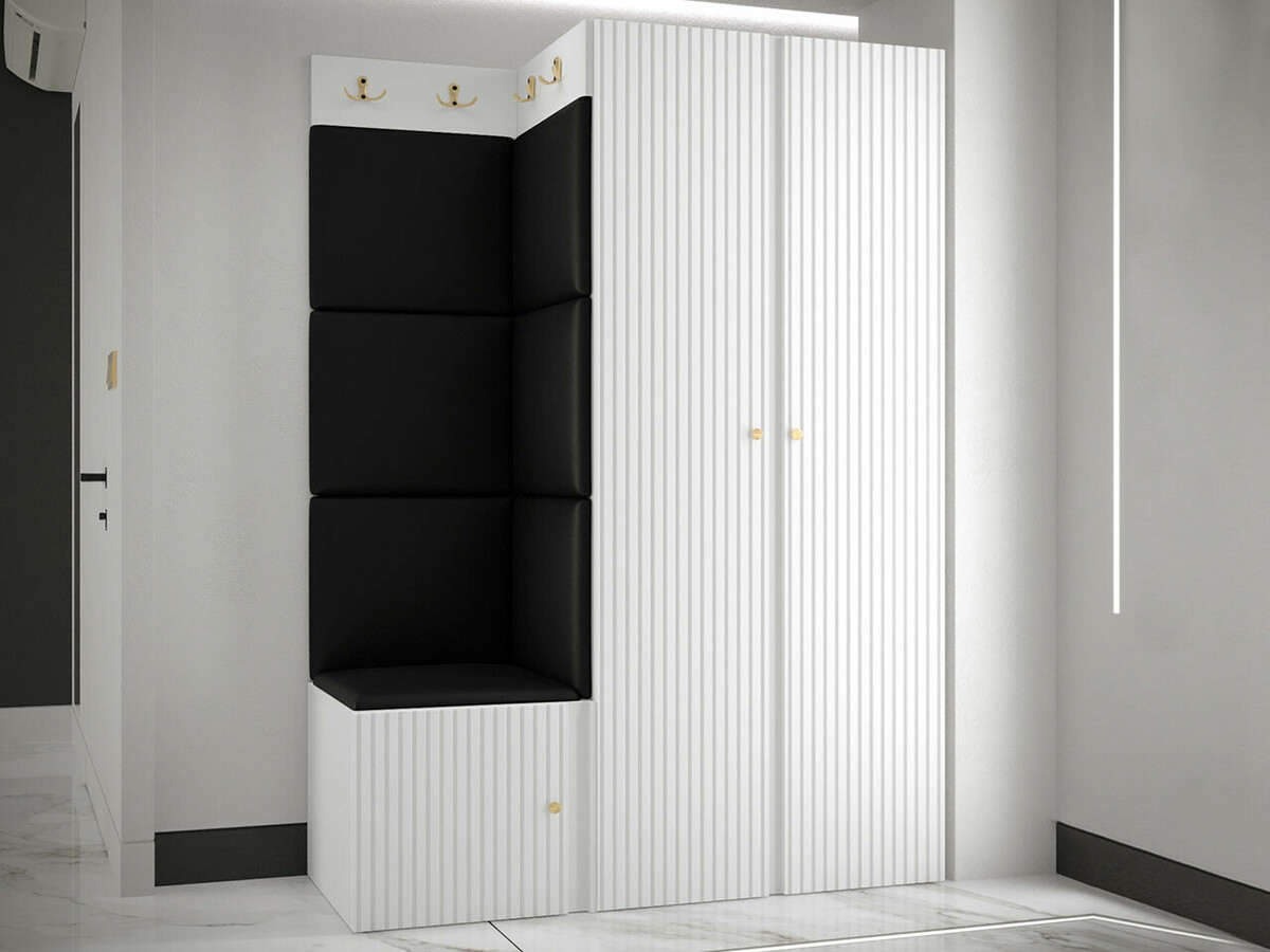 Wardrobe Hartford 395 (White)