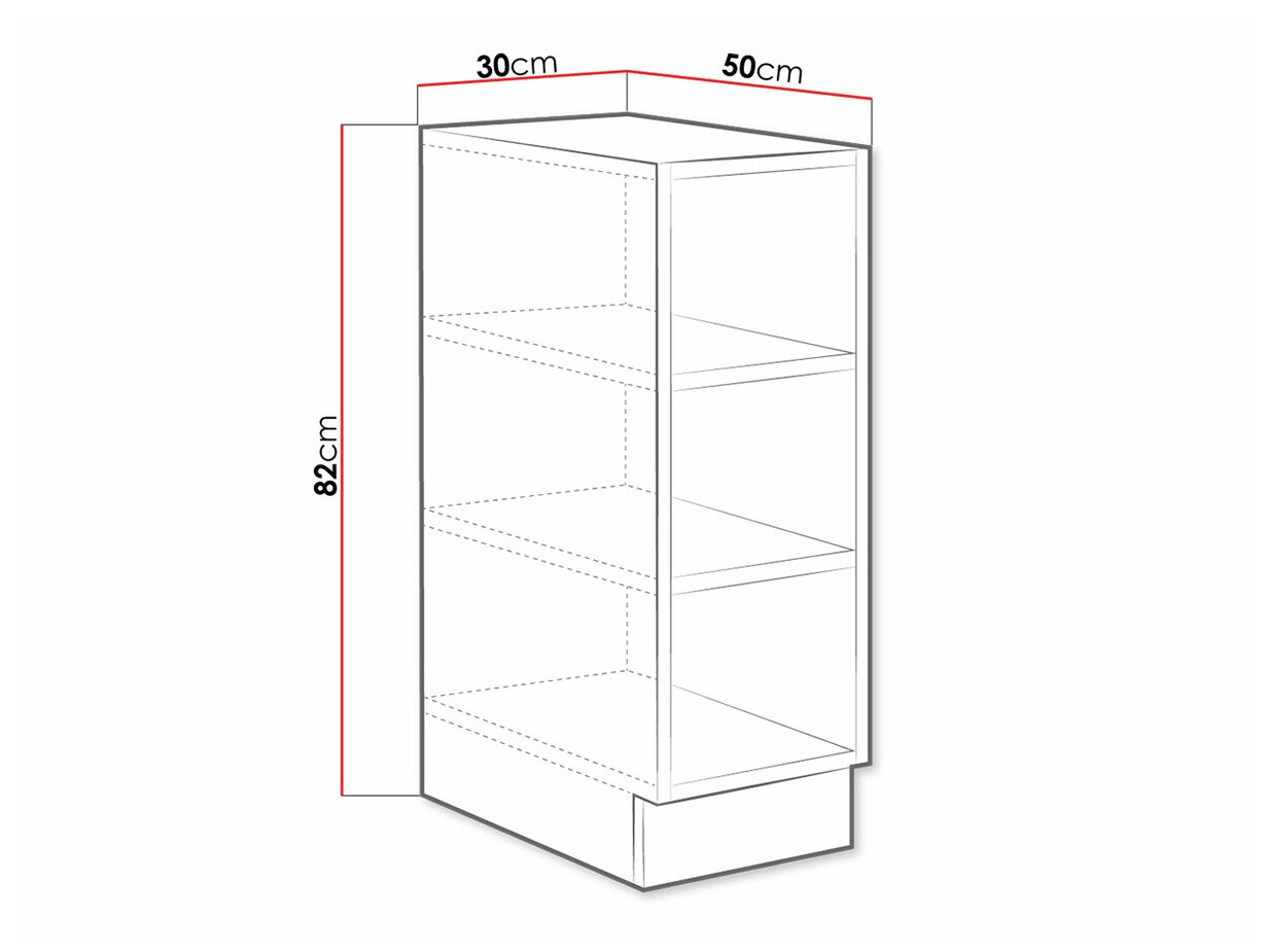 Bookcase Retro White 113