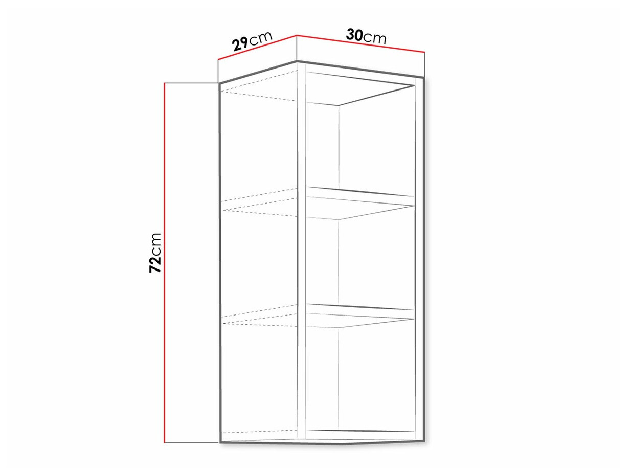 Wall shelf Retro White 142