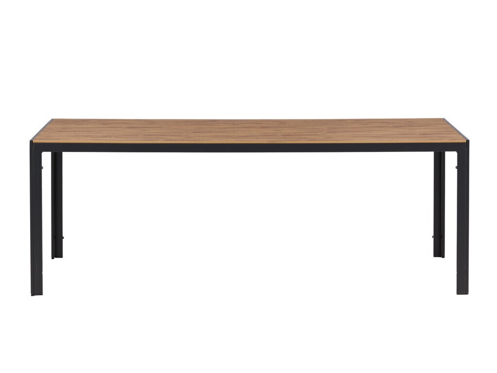 Outdoor table Dallas 3890 (Black + Brown)