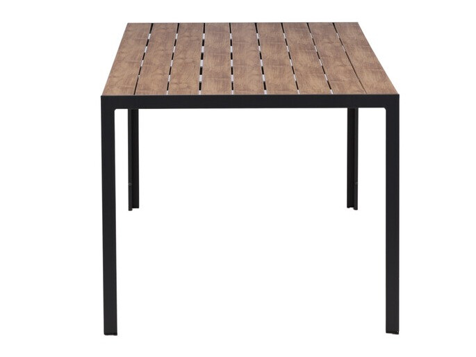 Outdoor table Dallas 3890 (Black + Brown)