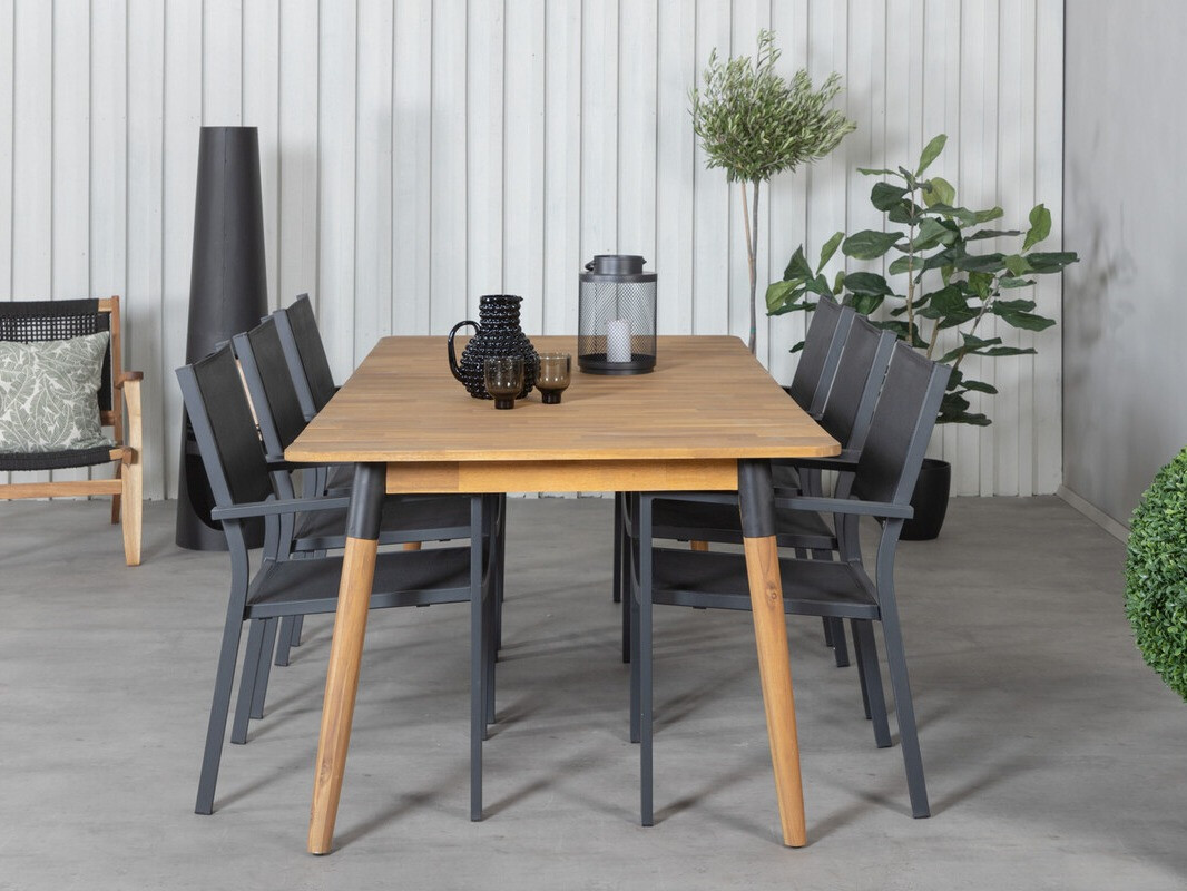 Table and chairs set Dallas 3679