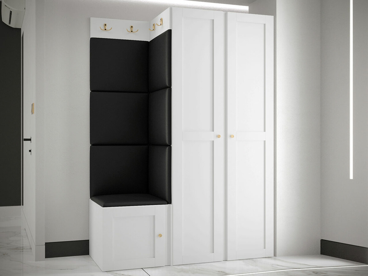 Hallway set Hartford 379 (Eco-leather Soft 011)