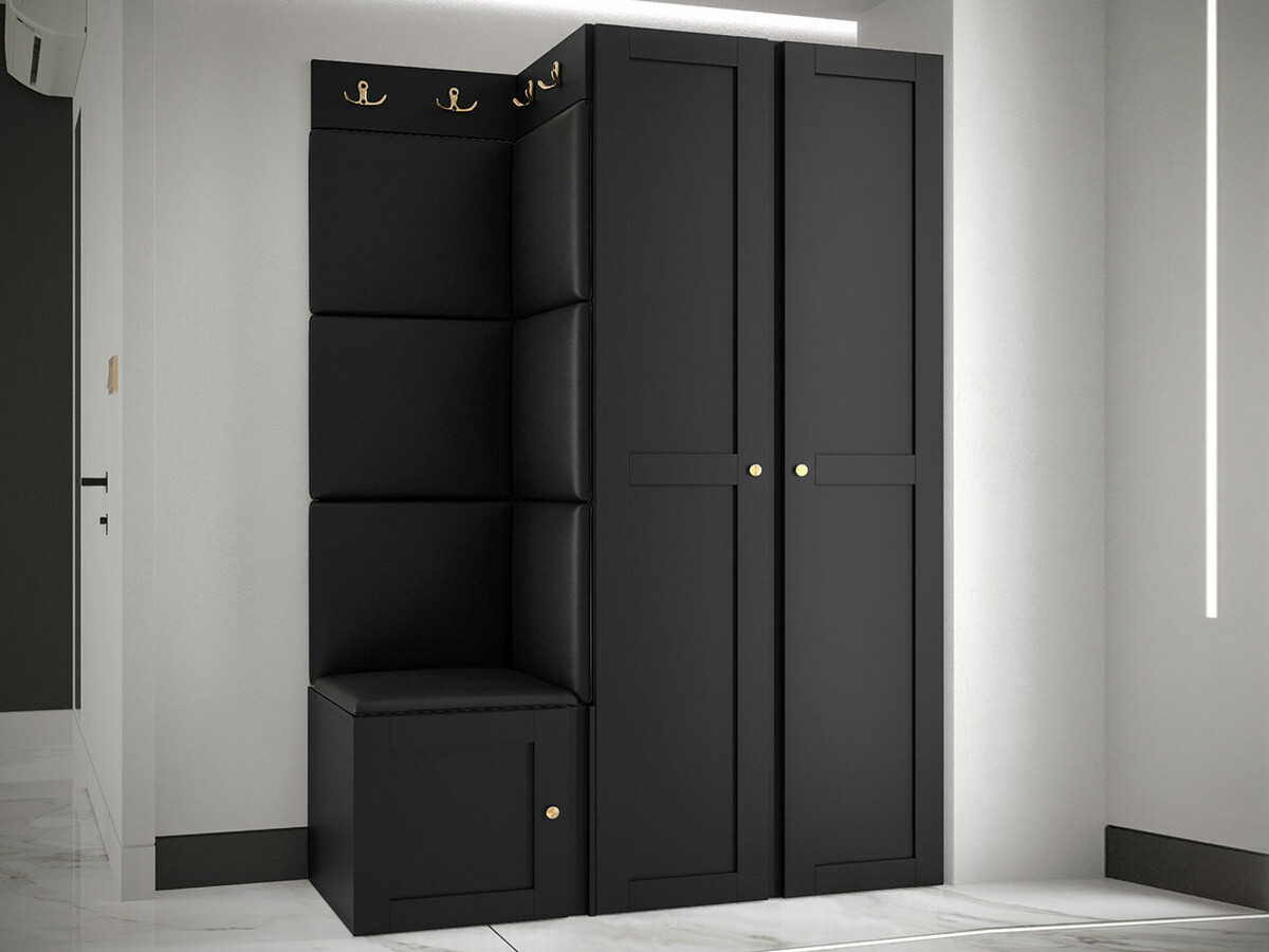 Hallway set Hartford 379 (Eco-leather Soft 011)
