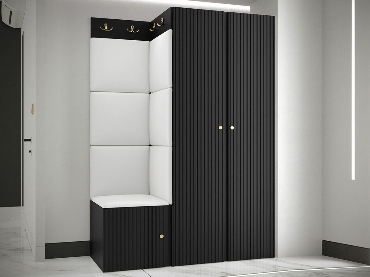Hallway set Hartford 387 (Eco-leather Soft 017)