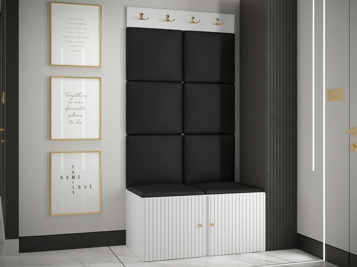Hallway set Hartford 383 (Eco-leather Soft 011)
