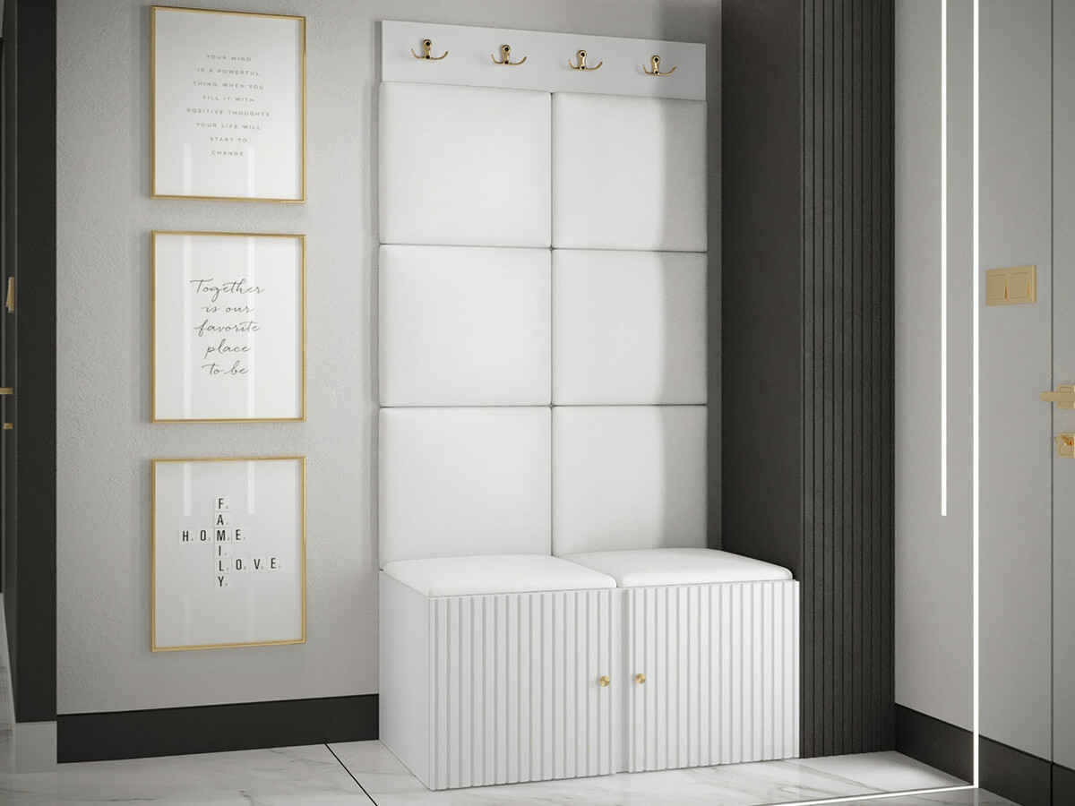 Hallway set Hartford 383 (Eco-leather Soft 017)