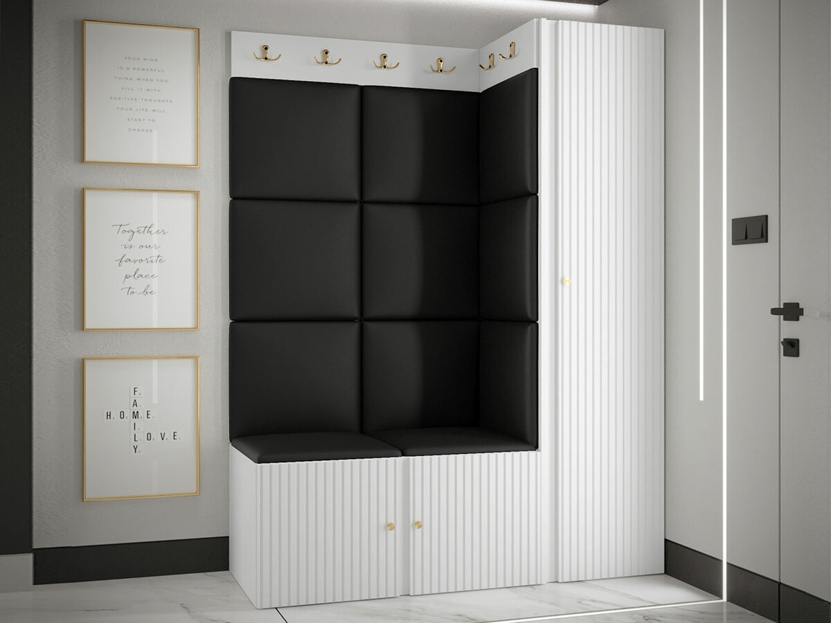 Hallway set Hartford 385 (Eco-leather Soft 011)