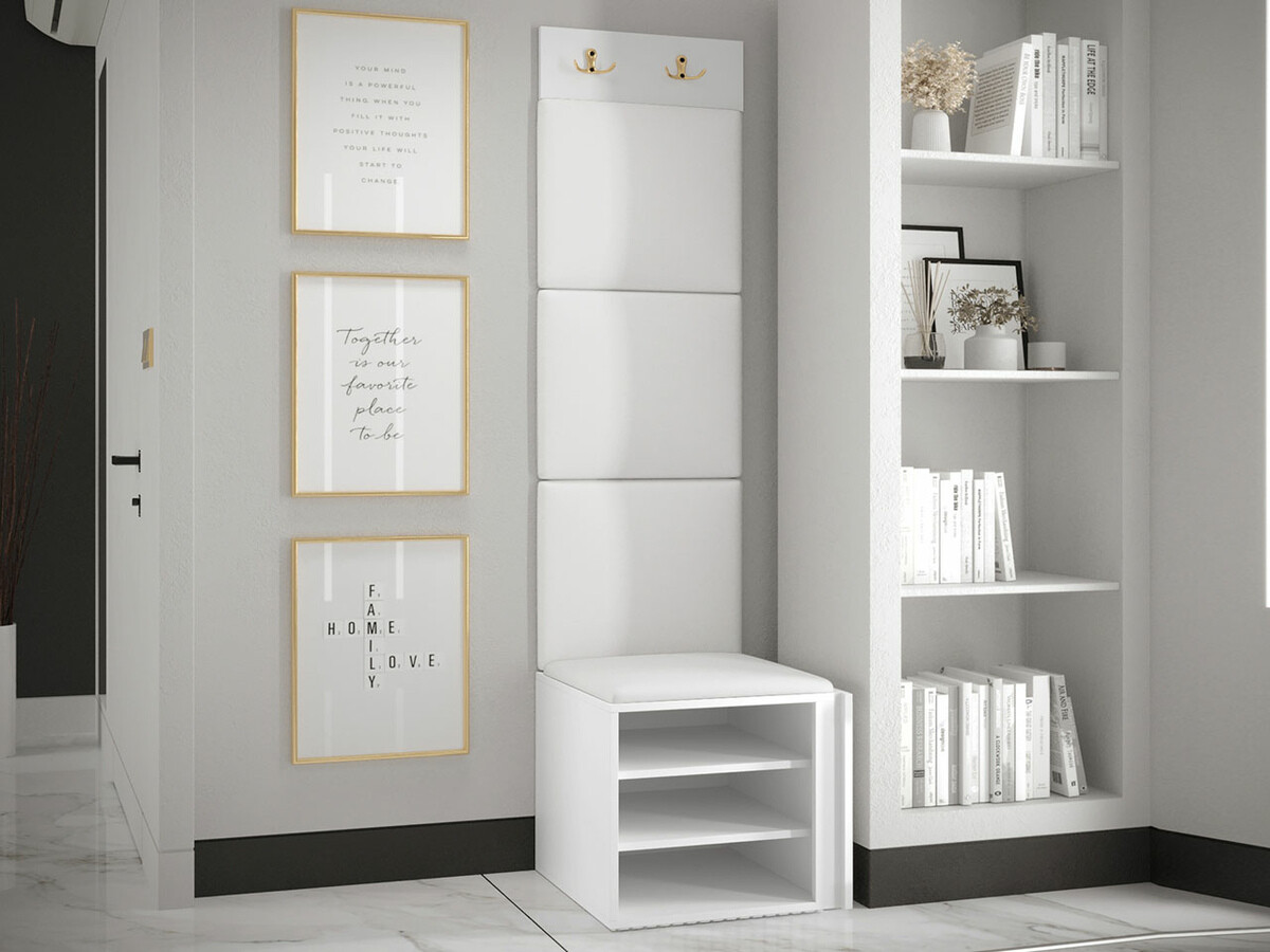 Hallway set Hartford 386 (Eco-leather Soft 017)
