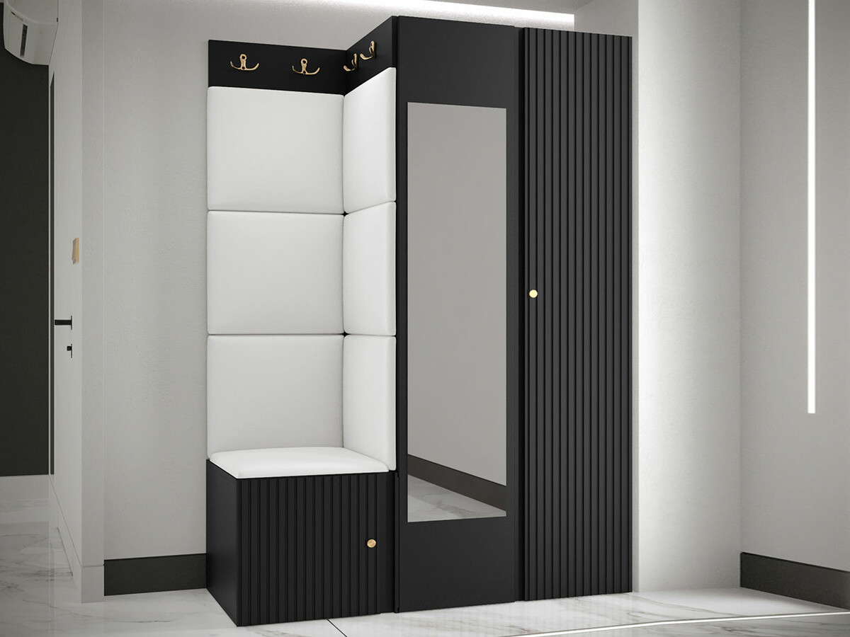 Hallway set Hartford 388 (Eco-leather Soft 017)