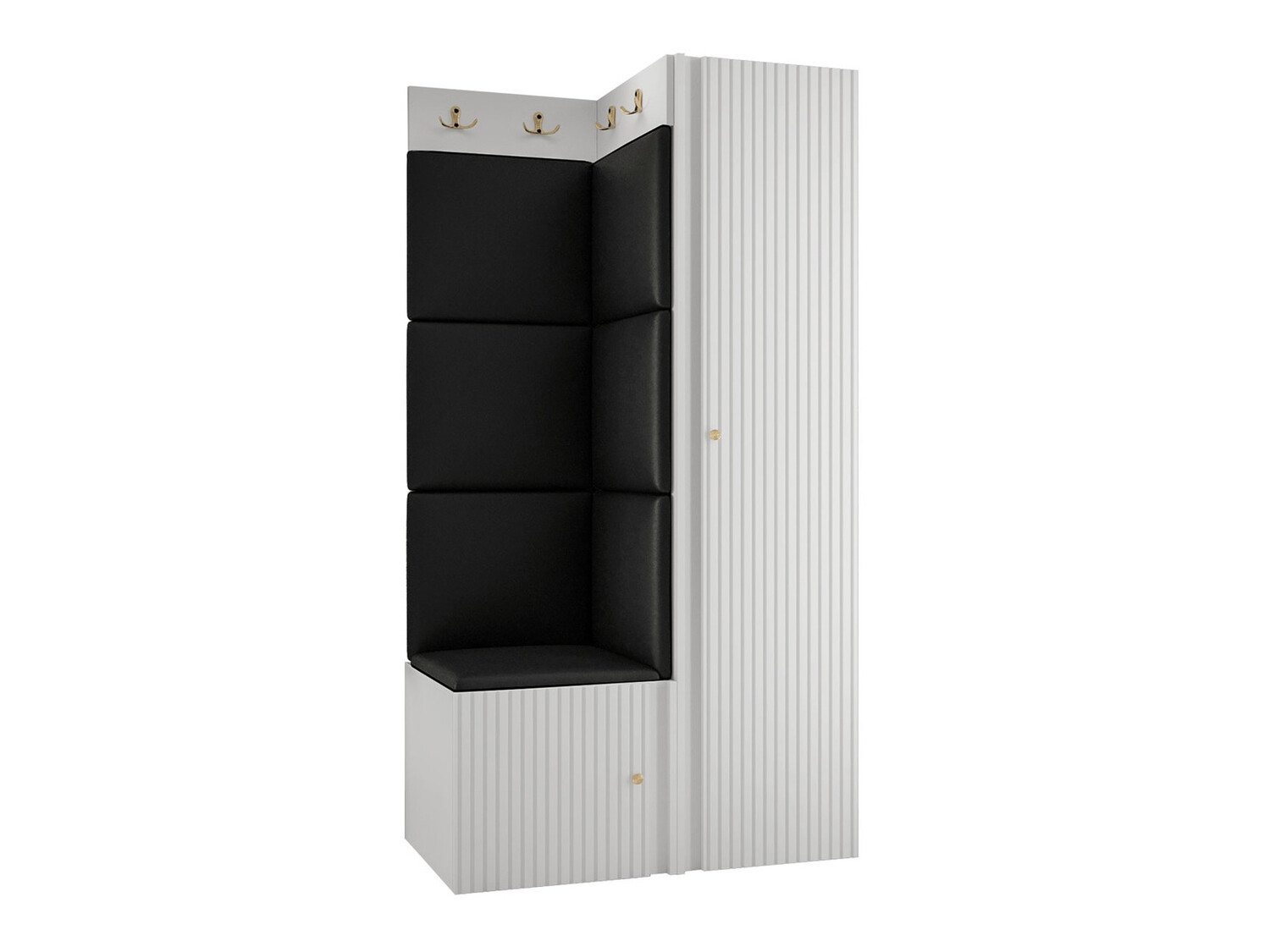 Hallway set Hartford 390 (Eco-leather Soft 011)