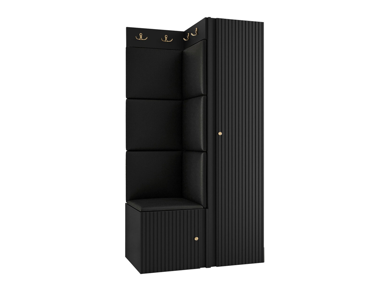 Hallway set Hartford 390 (Eco-leather Soft 011)
