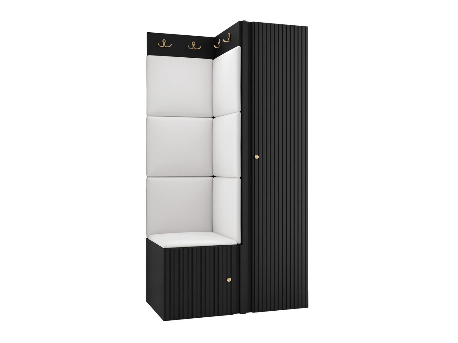 Hallway set Hartford 390 (Eco-leather Soft 017)
