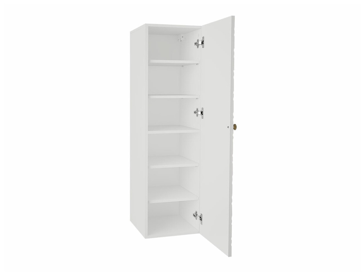 Wall-mounted bathroom cabinet Violitas (White)