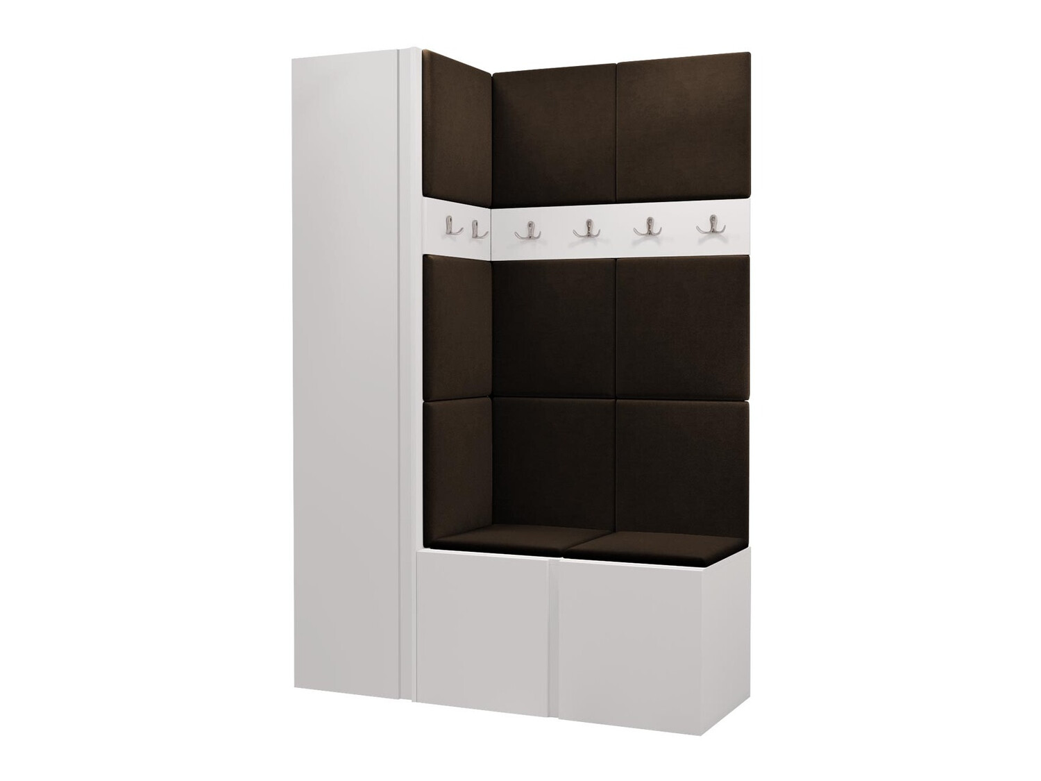 Hallway set Pinis IX (White)