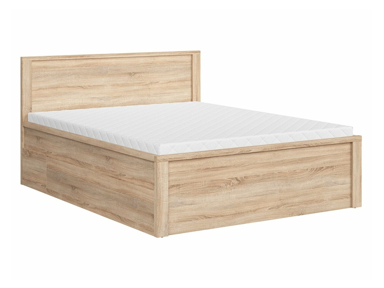 Bed Nolroma 130 (Sonoma oak)