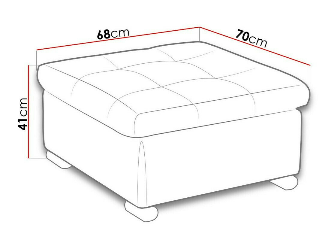 Upholstered furniture set Comfivo Gemma I (Soft 020 + Majorka 03)