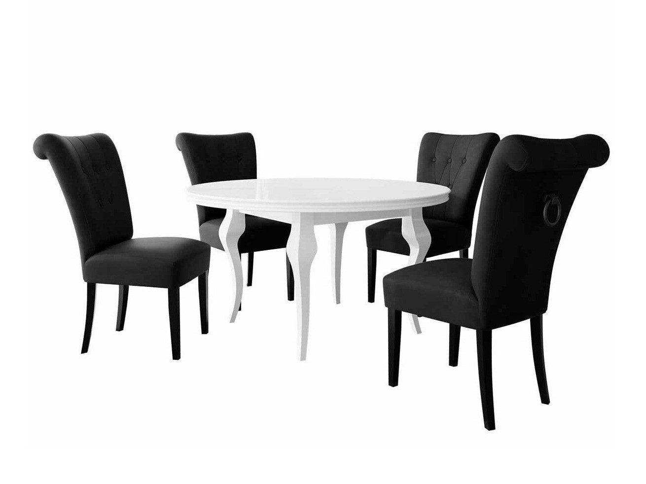 Dining set Racine 143 (Black)