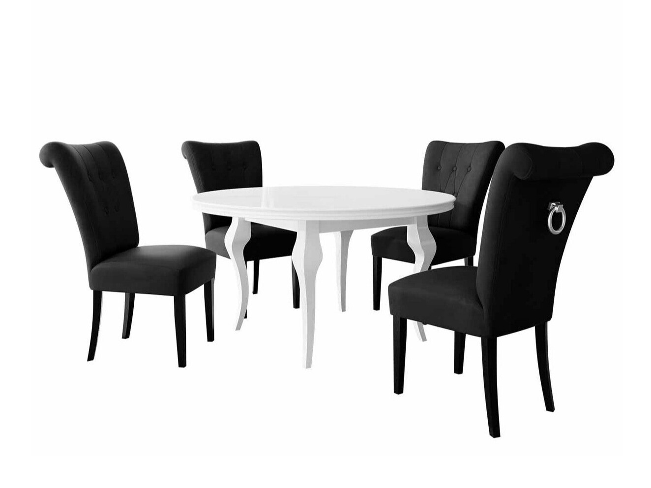 Dining set Racine 143 (Silver)