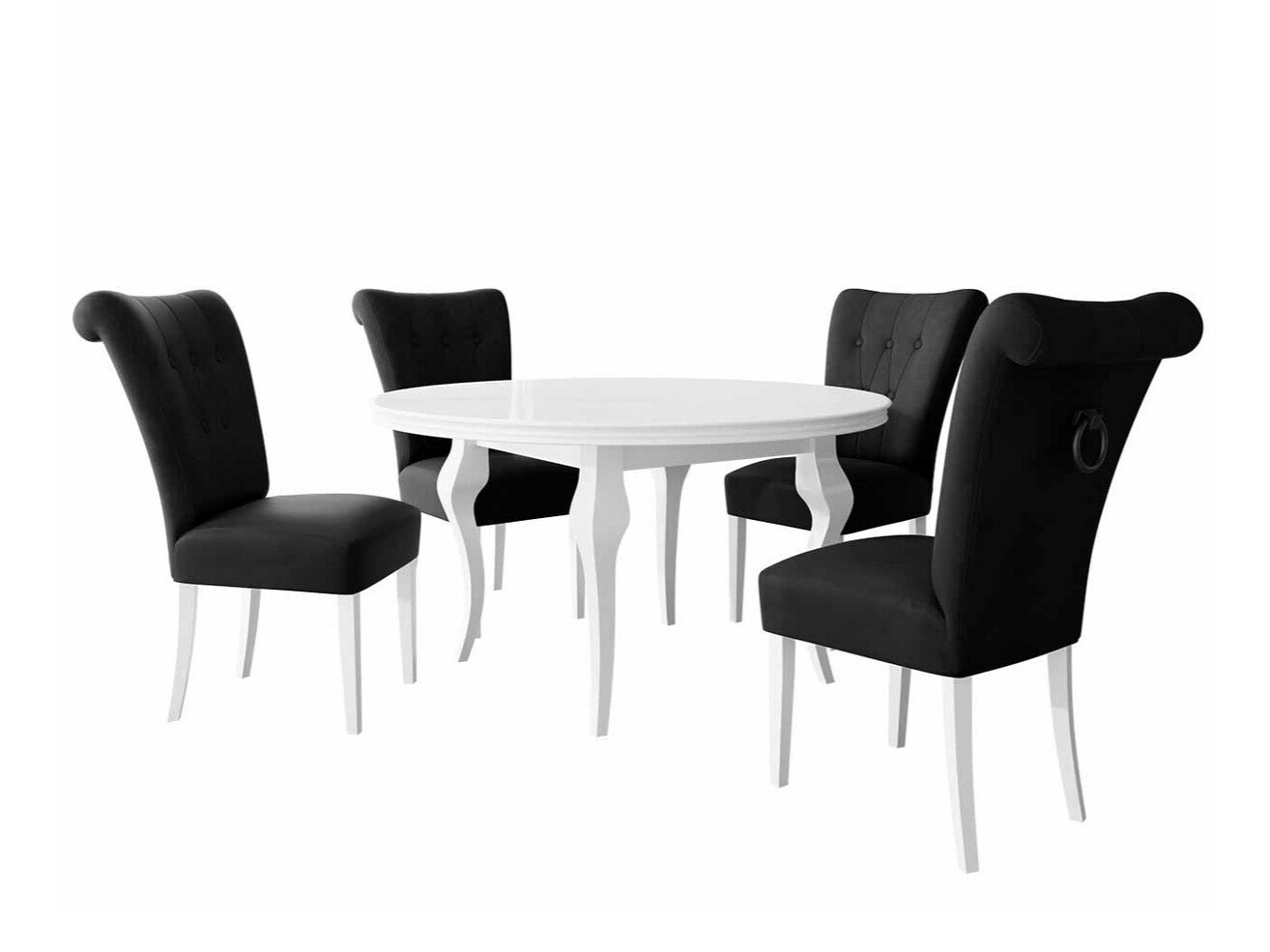 Dining set Racine 142 (Black)