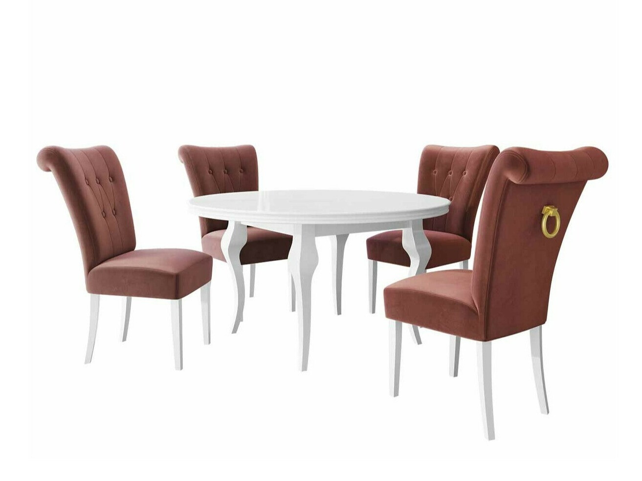 Dining set Racine 142 (Golden)