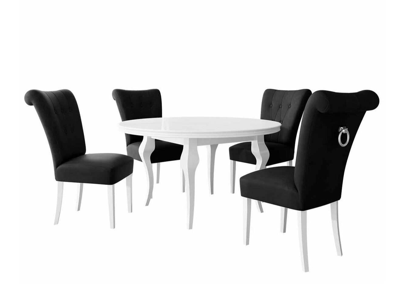 Dining set Racine 142 (Silver)