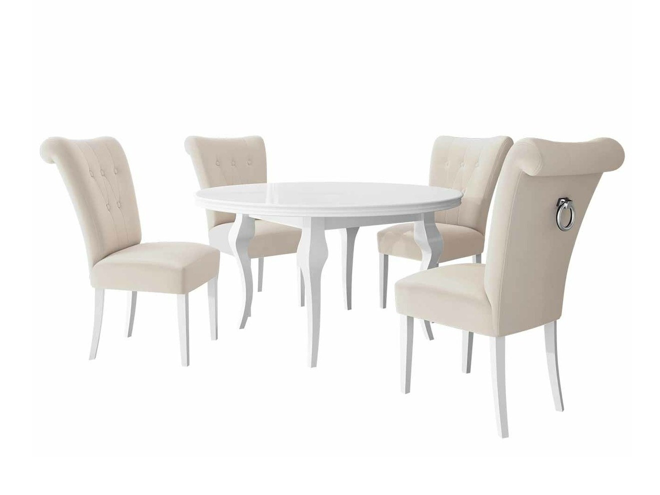 Dining set Racine 142 (Silver)