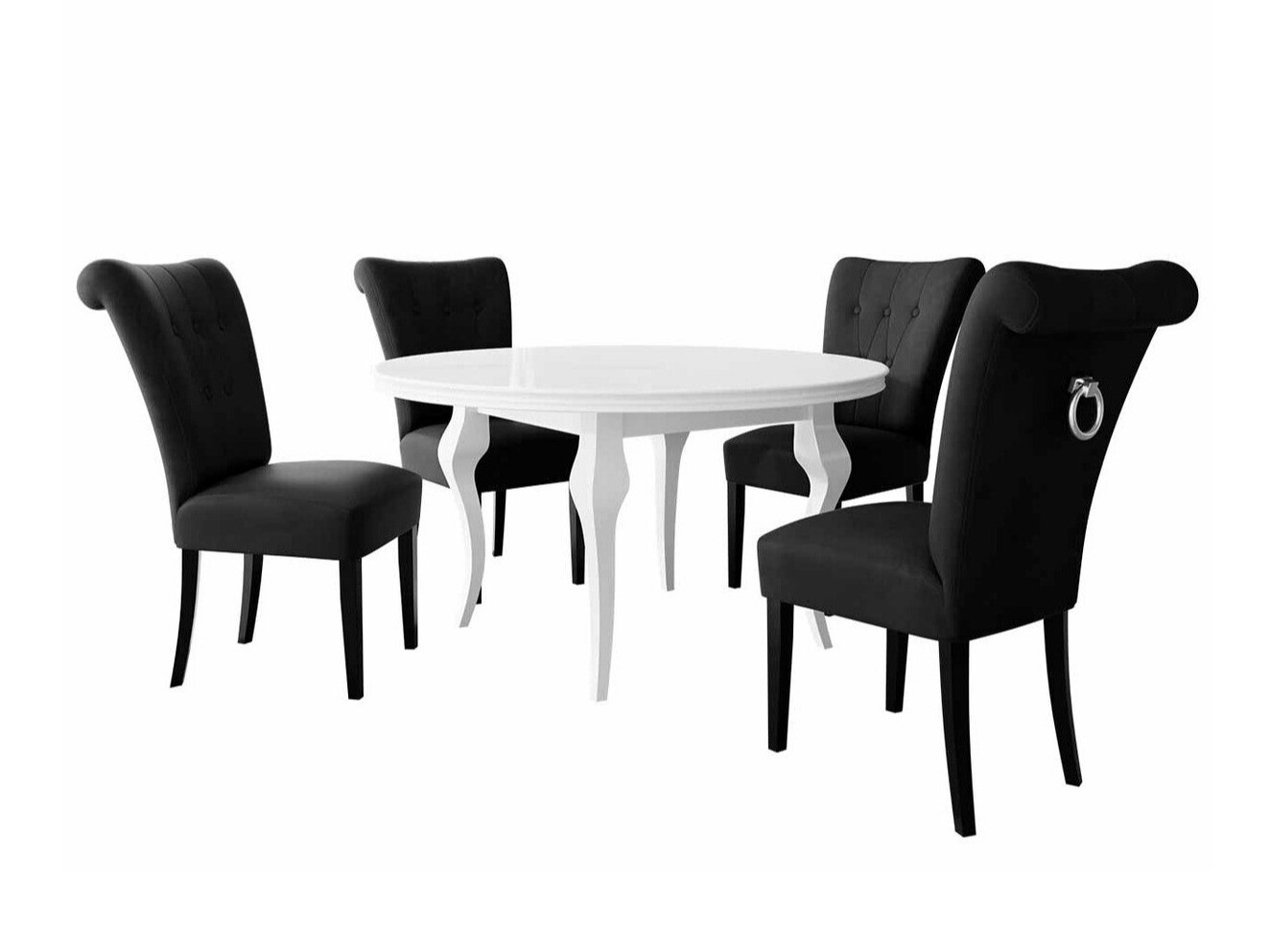 Dining set Racine 142 (Silver)
