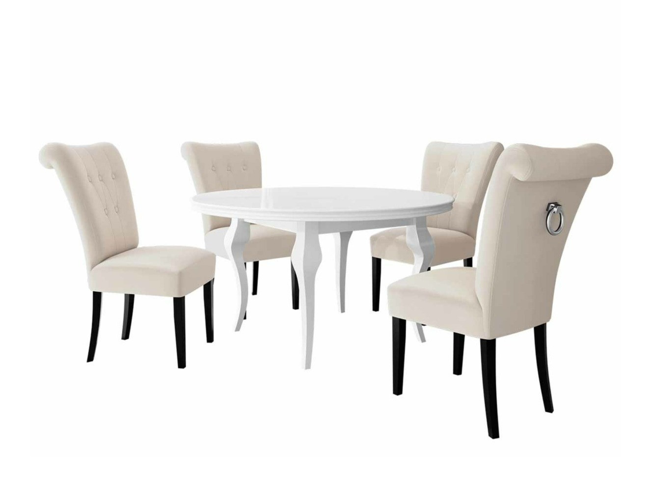 Dining set Racine 142 (Silver)