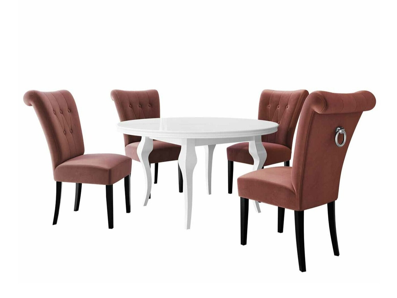 Dining set Racine 142 (Silver)