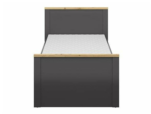 Bed Sordoro 132 (Graphite + Artisan oak)
