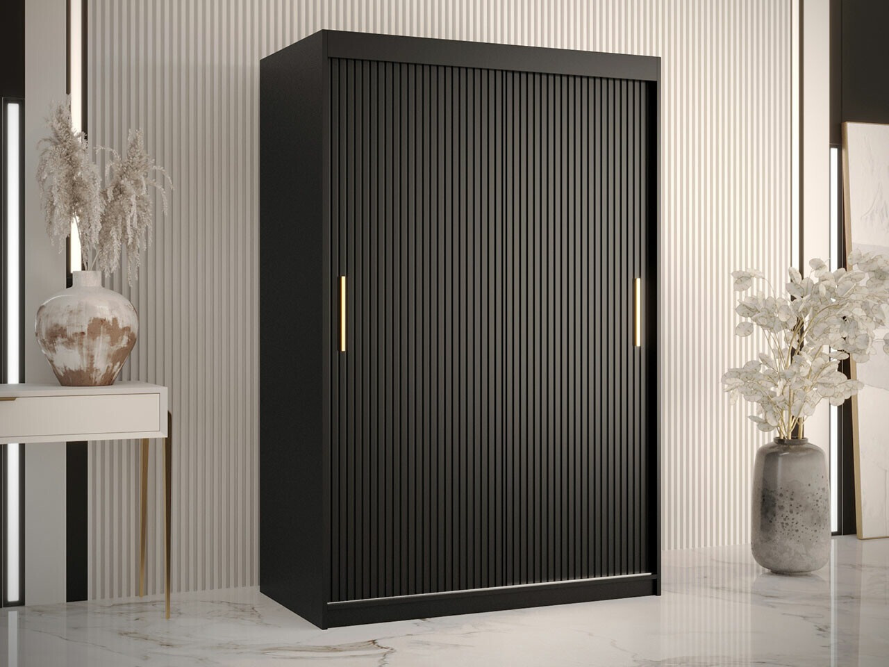 Wardrobe Hartford 398 (Black)
