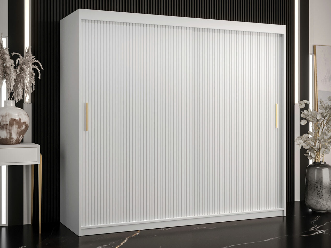 Wardrobe Hartford 400 (White)