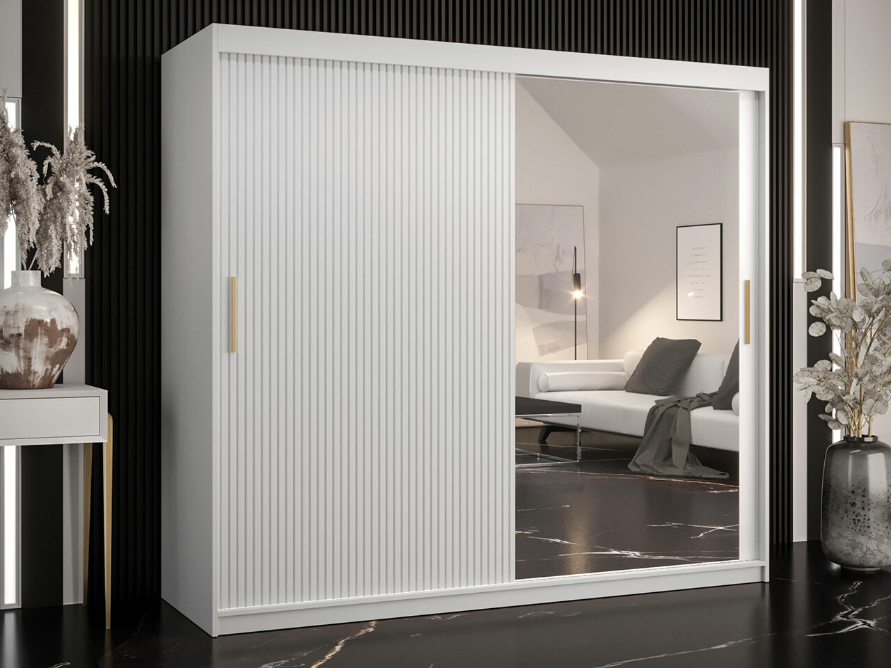 Wardrobe Hartford 403 (White)