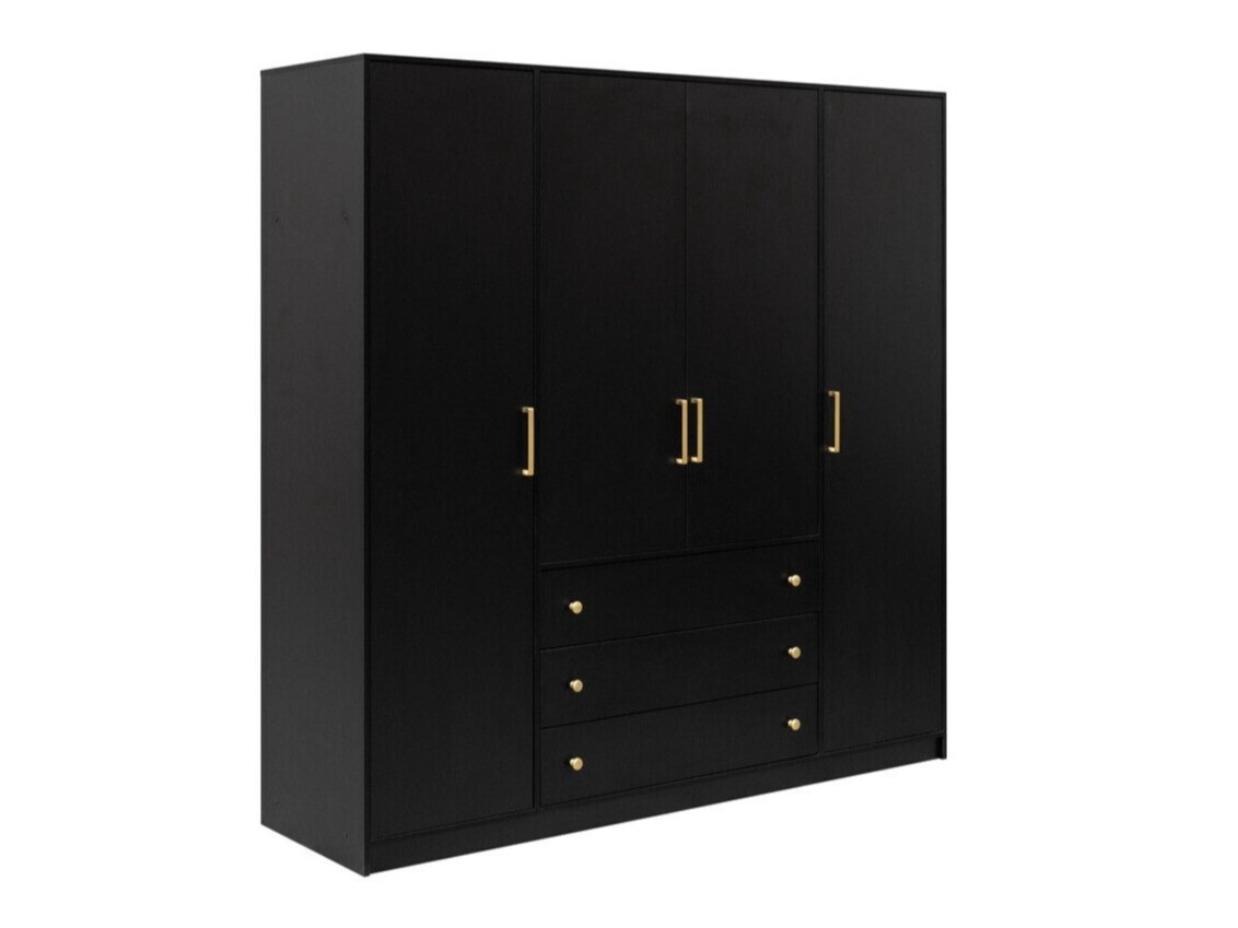 Wardrobe Musum I (Black + Golden)