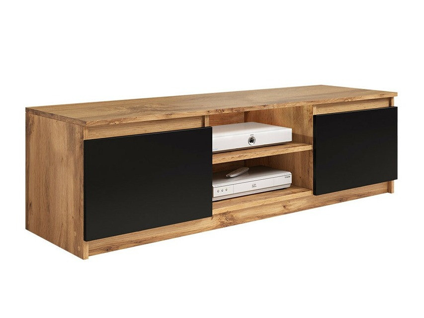 TV stand Sarasota 139 (Wotan Oak + Graphite)