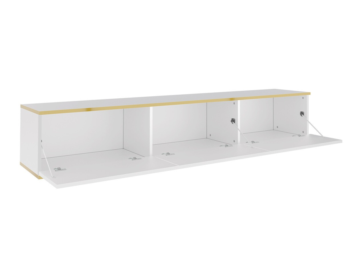 TV stand Princal (Black + Golden)