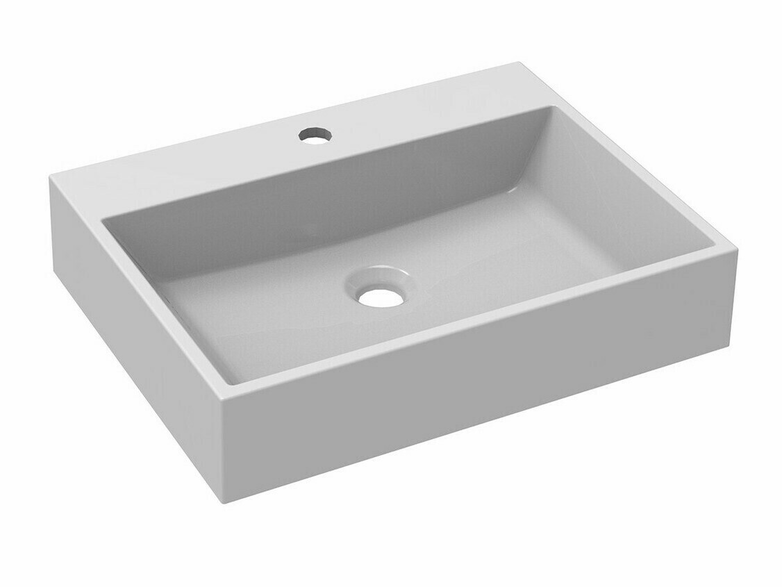 Wall-mounted bathroom cabinet for washbasin Panium (White)