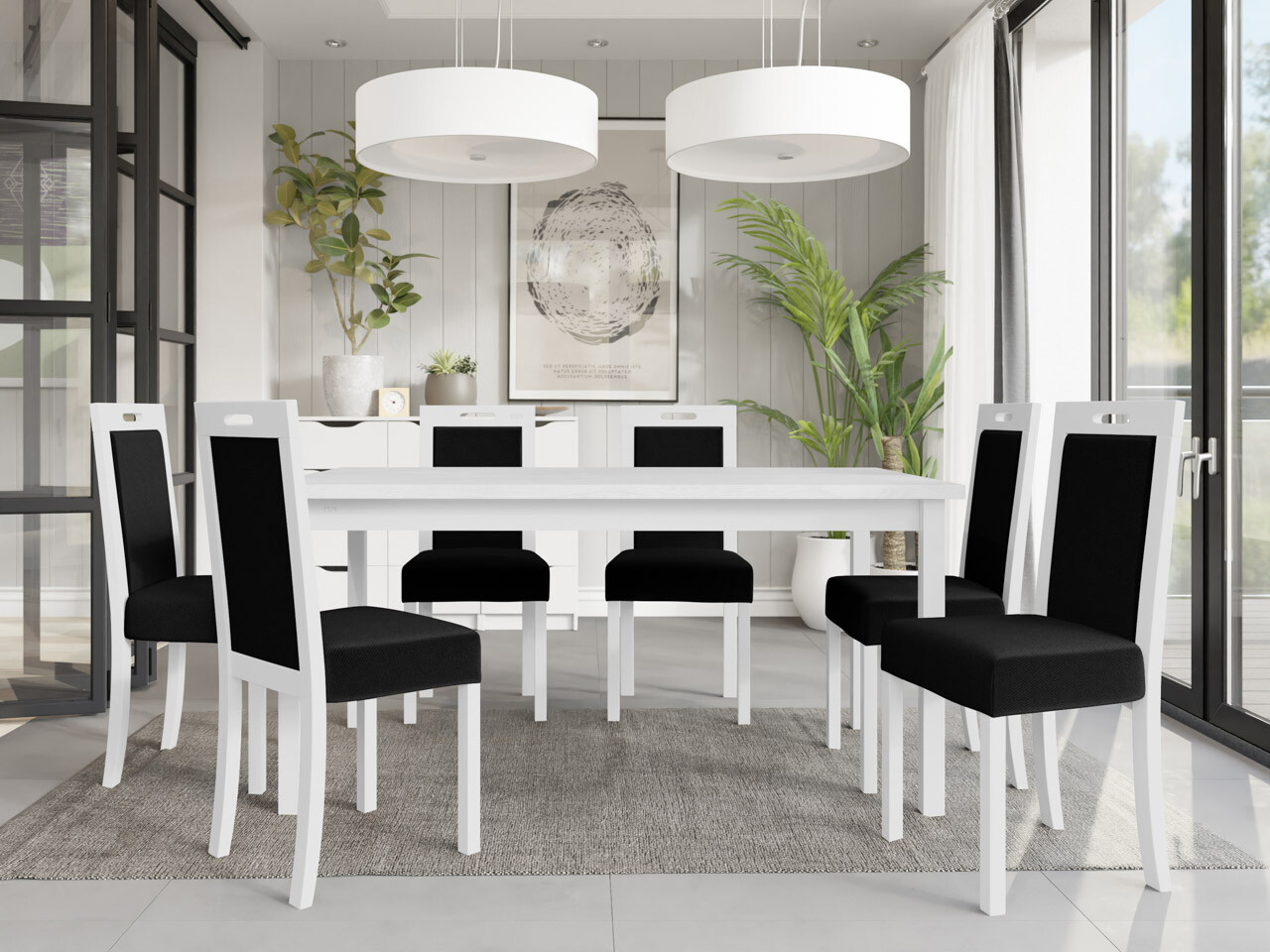 Dining set Victorville 262 (White)
