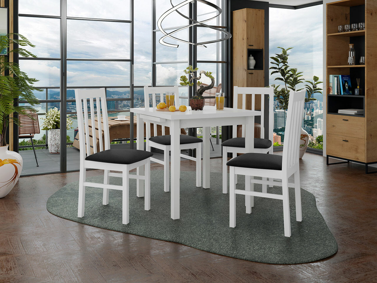 Dining set Victorville 263 (White)