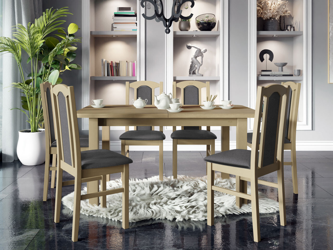 Dining set Victorville 273 (Sonoma oak)
