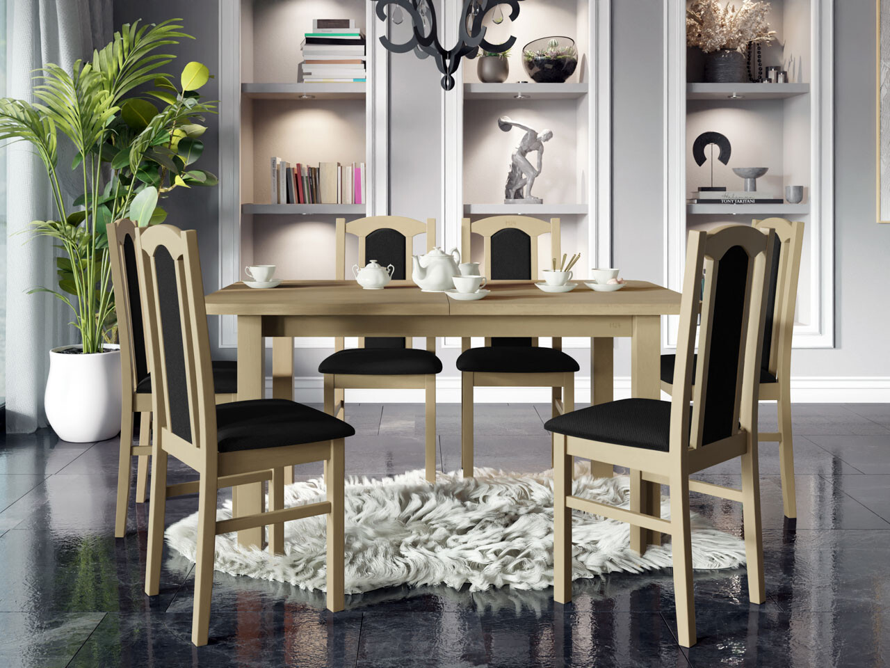 Dining set Victorville 273 (Sonoma oak)