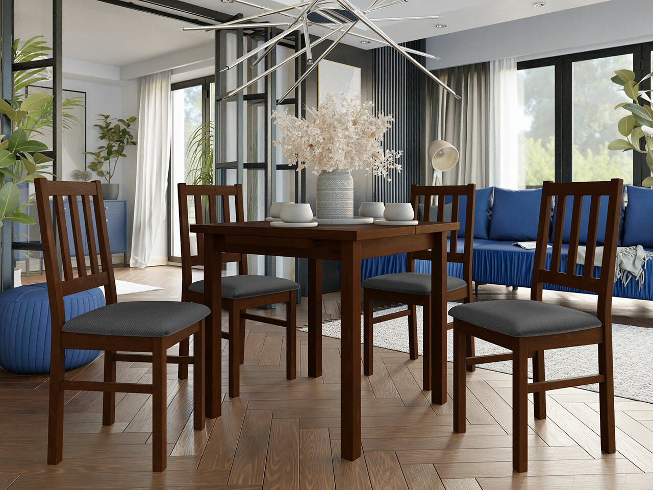 Dining set Victorville 275 (Nut)