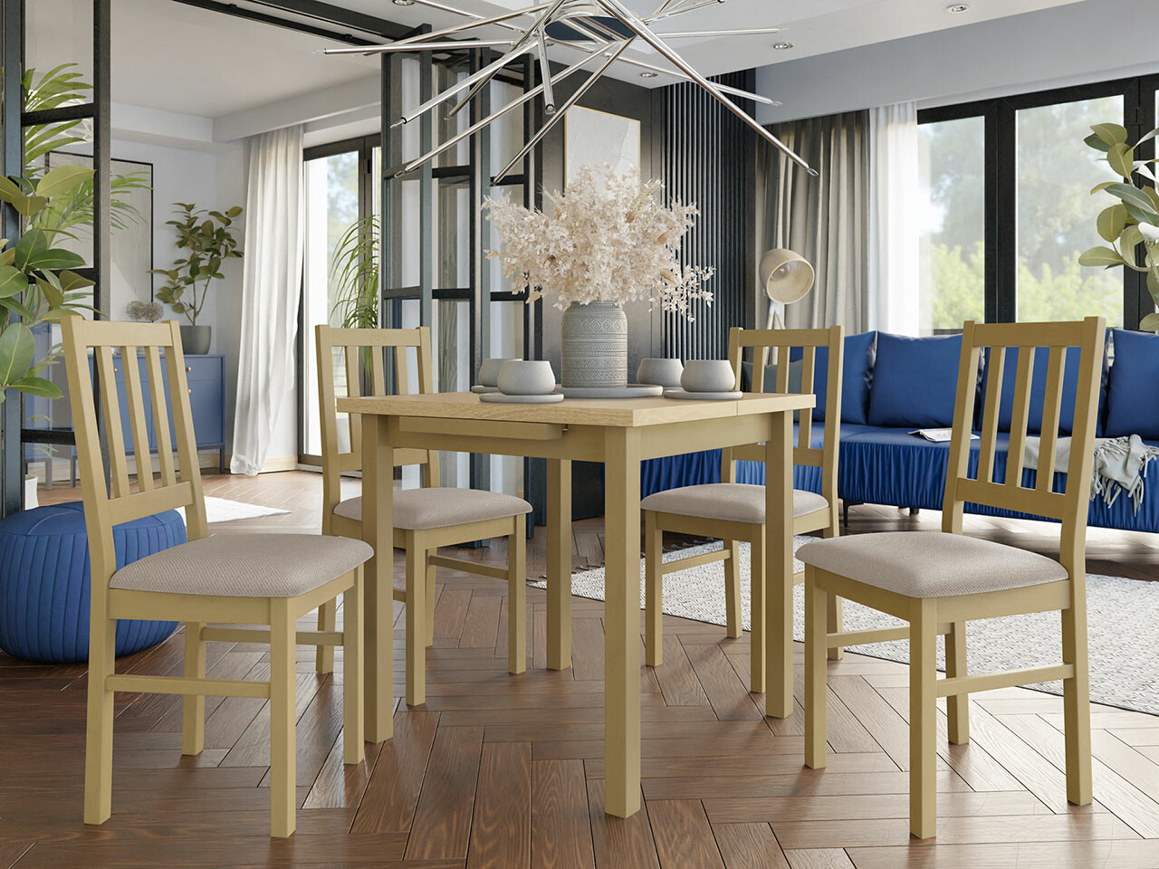 Dining set Victorville 275 (Sonoma oak)