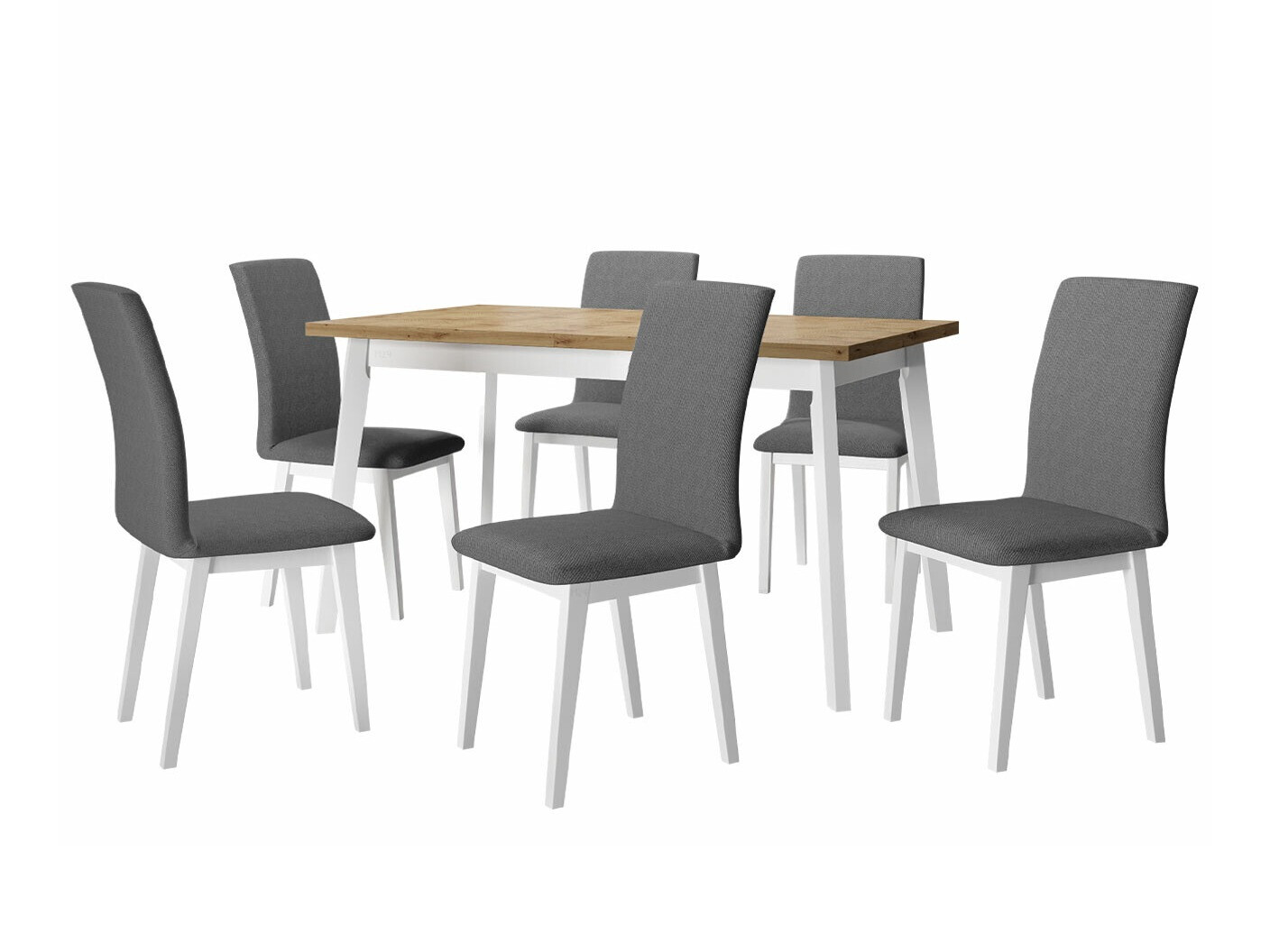 Dining set Victorville 285 (Artisan oak + White)