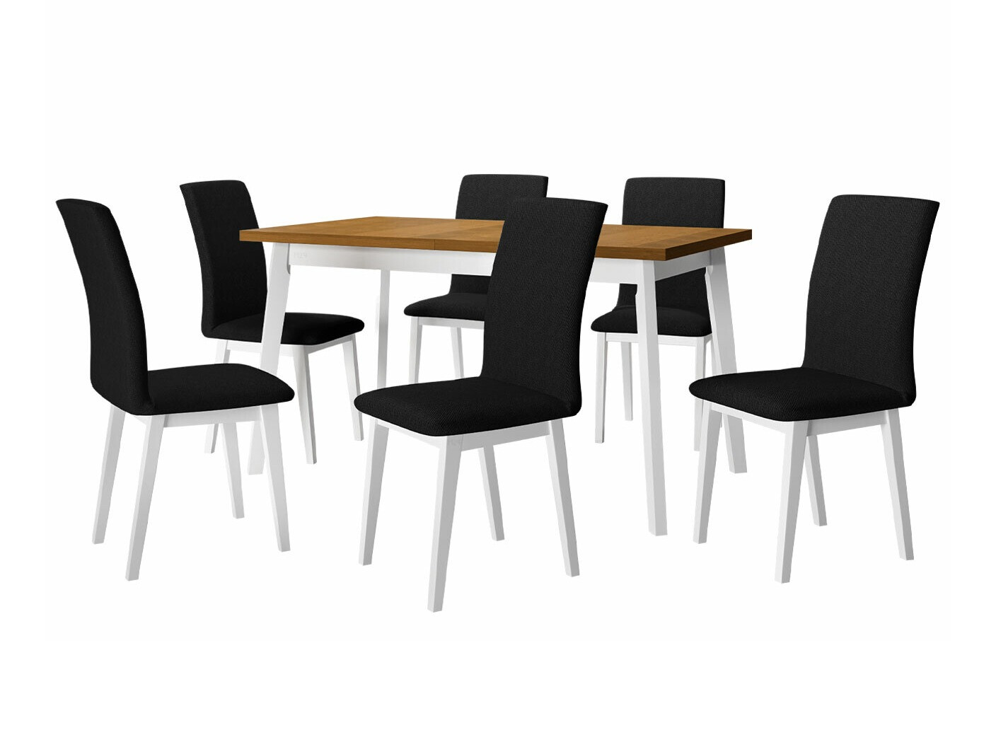 Dining set Victorville 285 (Grandson oak + White)