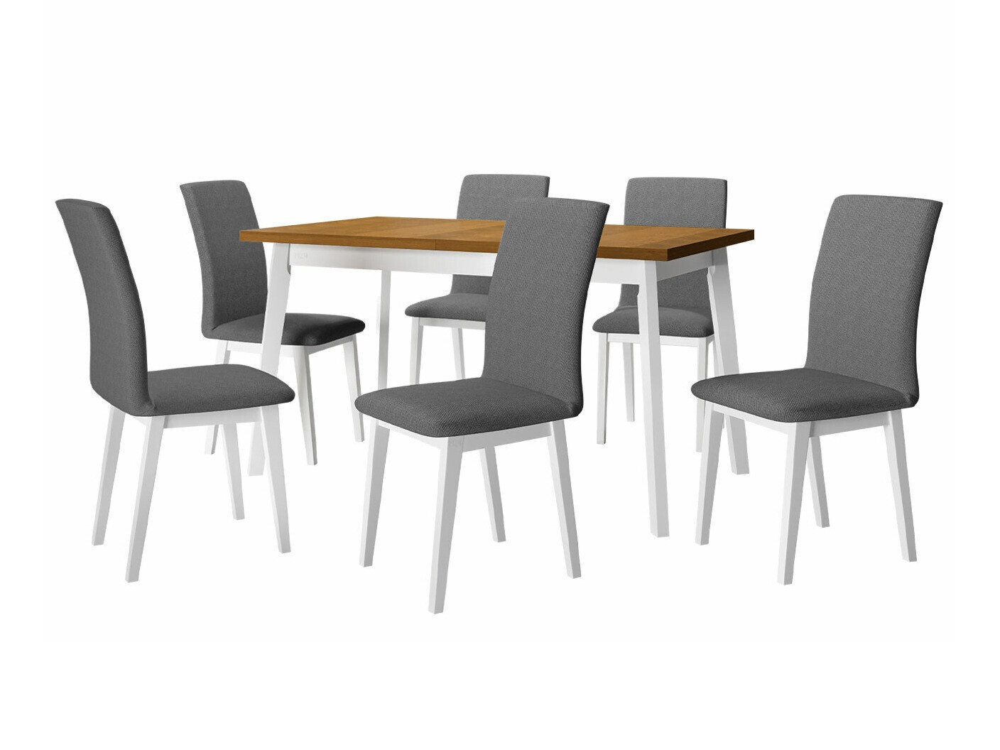 Dining set Victorville 285 (Grandson oak + White)