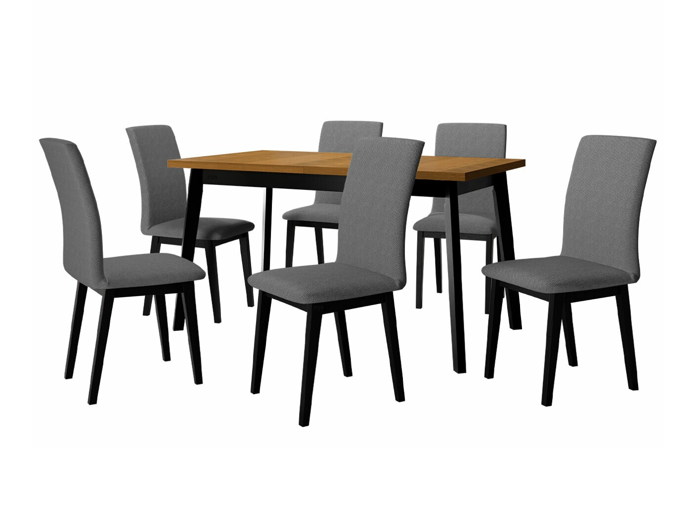 Dining set Victorville 288 (Grandson oak + Black)
